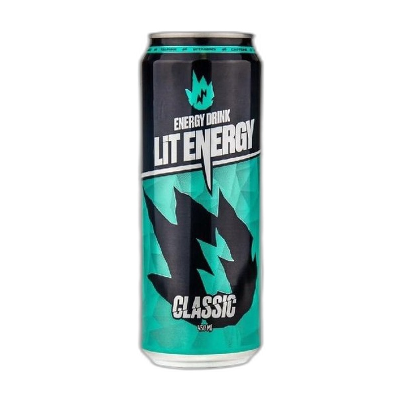 НАПИТОК ЭНЕРГЕТИЧЕСКИЙ LIT ENERGY CLASSIC 0,45Л Ж/Б