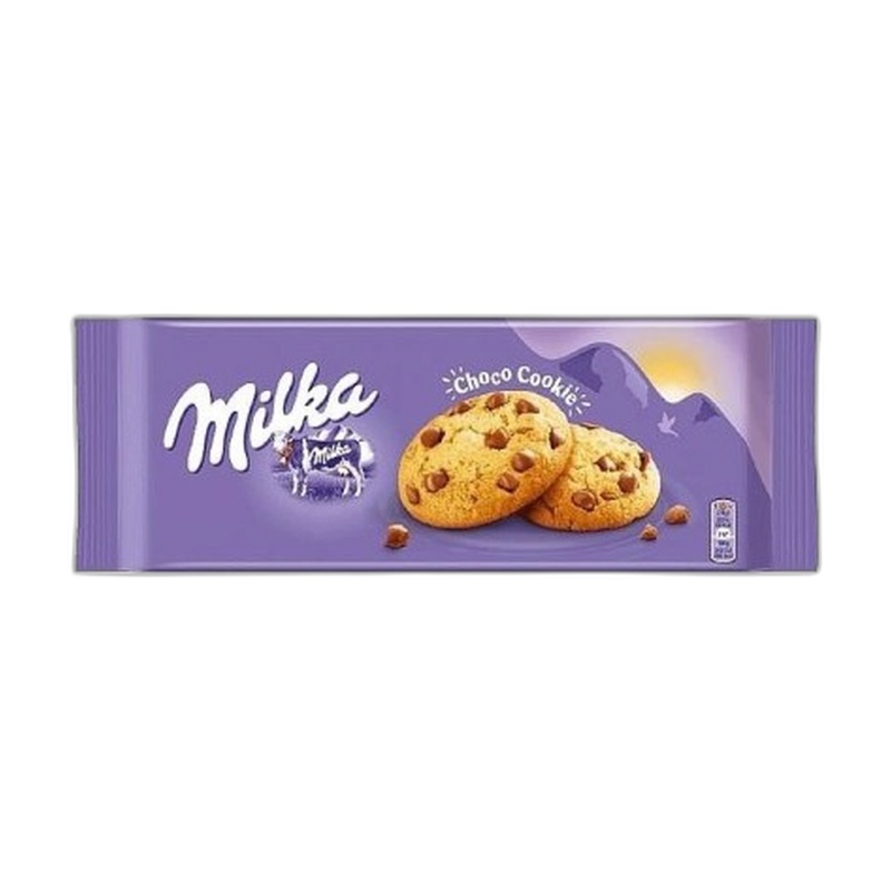 ПЕЧЕНЬЕ MILKA КУСОЧКИ ШОКОЛАДА 168Г