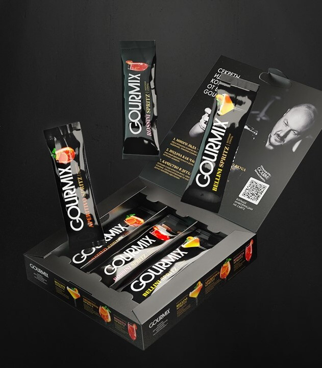 НАБОР СИРОПОВ GOURMIX ДЛЯ ПРИГОТОВЛЕНИЯ НАПИТКОВ 9ШТ 270Г