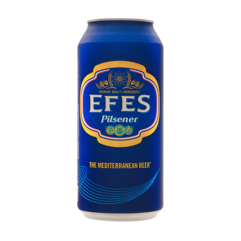 ПИВО EFES PILSENER СВЕТЛОЕ 5% 0,9Л Ж/Б