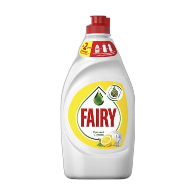 СРЕДСТВО ДЛЯ МЫТЬЯ ПОСУДЫ FAIRY СОЧНЫЙ ЛИМОН 450МЛ