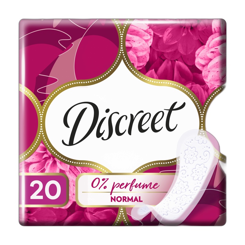 ПРОКЛАДКИ ЕЖЕДНЕВНЫЕ DISCREET NORMAL SNGLE 20ШТ