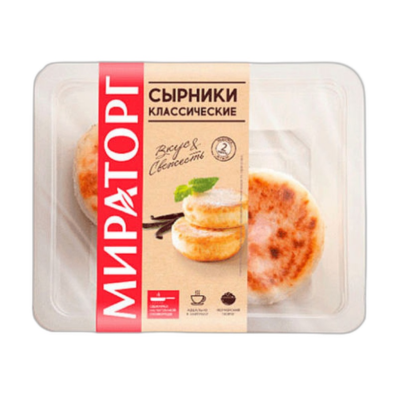 СЫРНИКИ МИРАТОРГ КЛАССИЧЕСКИЕ ЗАМ 280Г