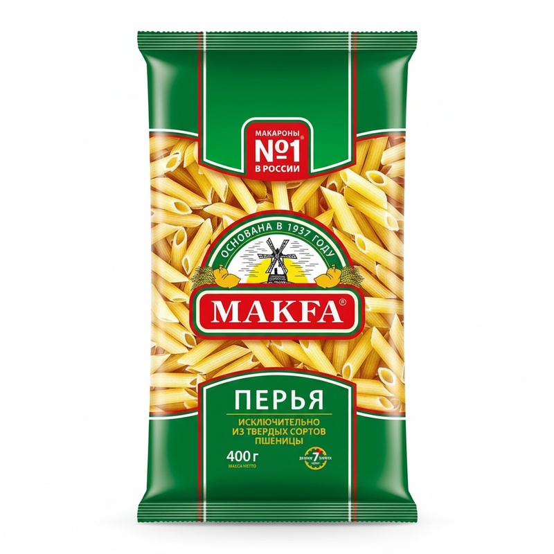 МАКАРОНЫ MAKFA ПЕРЬЯ 400Г