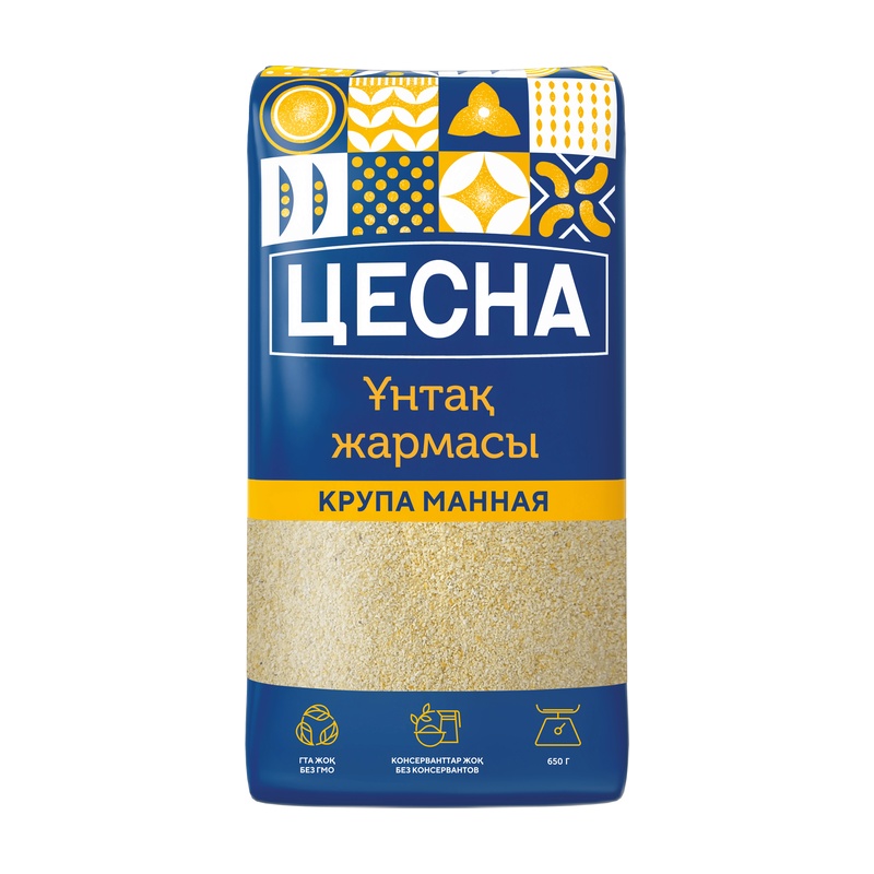МАННАЯ КРУПА ЦЕСНА 650Г