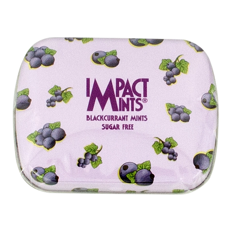 ДРАЖЕ IMPACT ЧЕРНАЯ СМОРОДИНА БЕЗ САХАРА 14Г