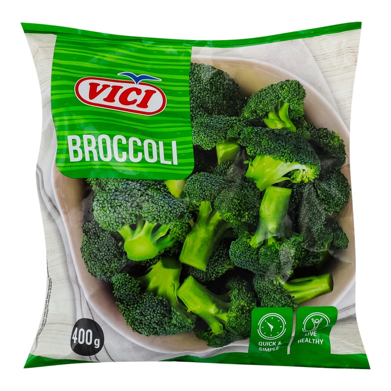 ОВОЩИ ЗАМОРОЖЕННЫЕ VICI БРОККОЛИ 400Г