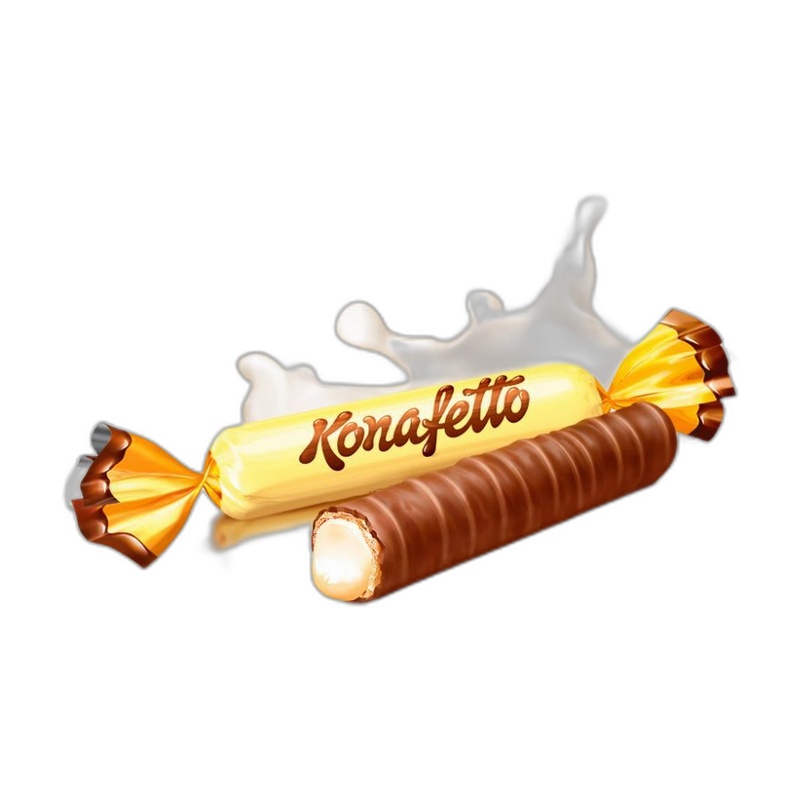 КОНФЕТЫ ROSHEN KANAFETTO BIANCO КРЕМ СГУЩЕНКА ВЕС