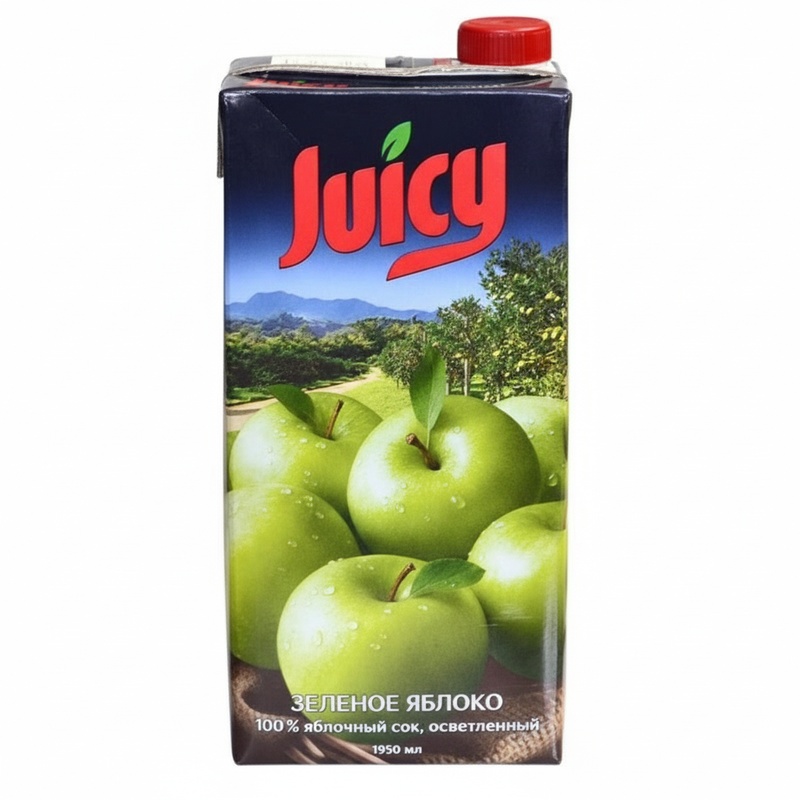СОК JUICY ЗЕЛЕНОЕ ЯБЛОКО 1,95Л Т/П