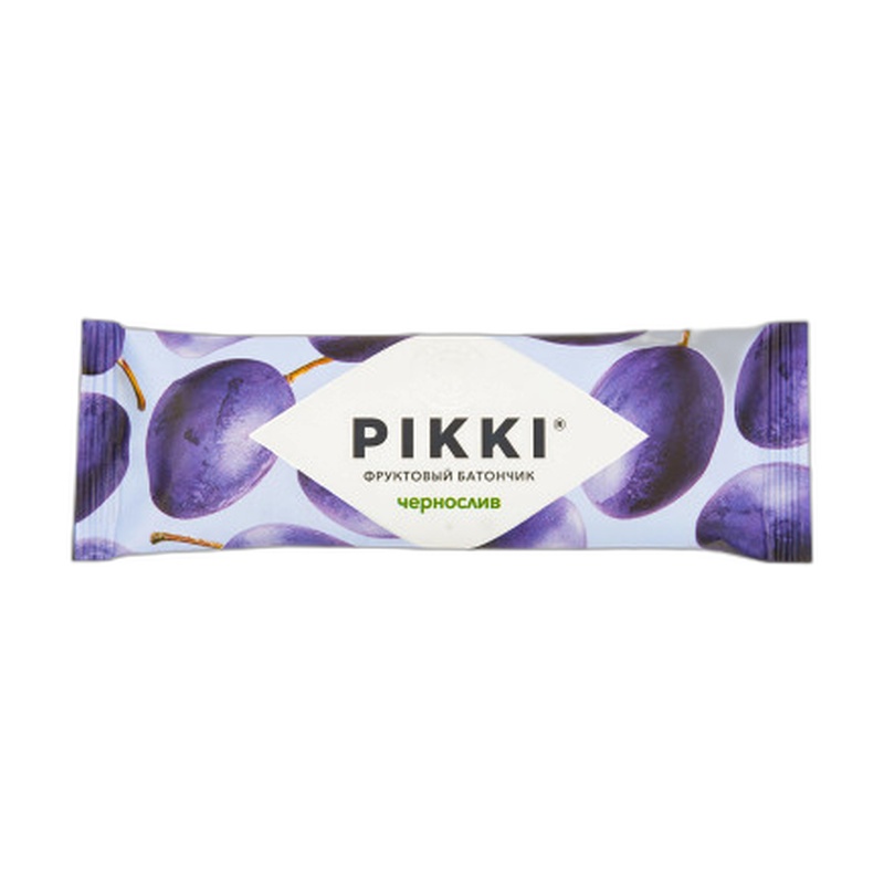БАТОНЧИК ФРУКТОВЫЙ PIKKI ЧЕРНОСЛИВ 25Г