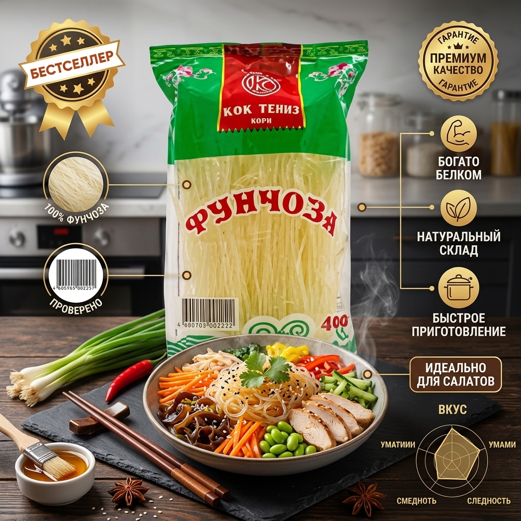 ФУНЧОЗА ИЗ КОРНЯ ПАПАРОТНИКА 400Г