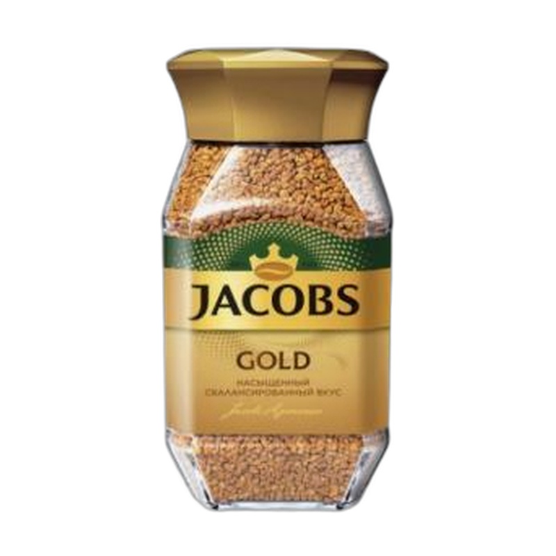 КОФЕ РАСТВОРИМЫЙ JACOBS GOLD 95Г СТ/Б