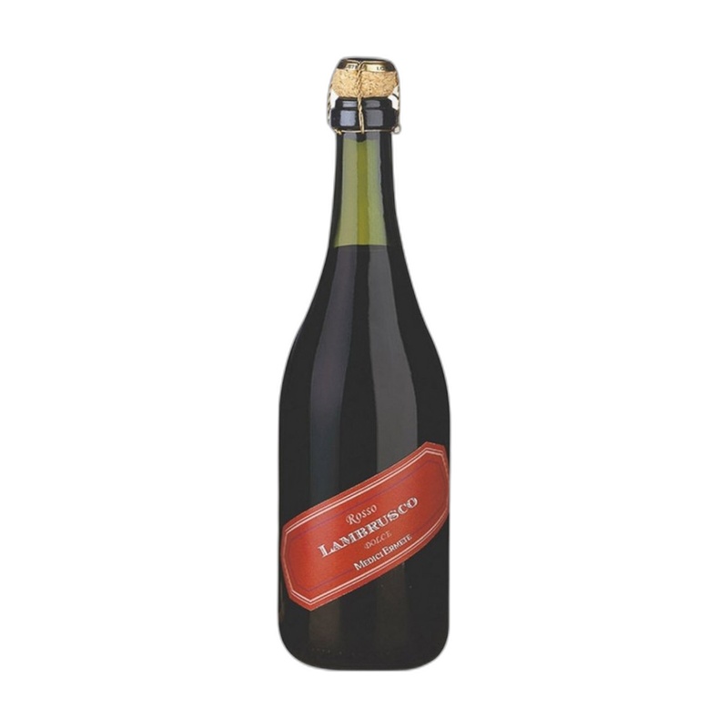 ВИНО ИГРИСТОЕ MEDICI ERMETE LAMBRUSCO КРАСНОЕ СЛАДКОЕ 8% 0,75Л ИТАЛИЯ