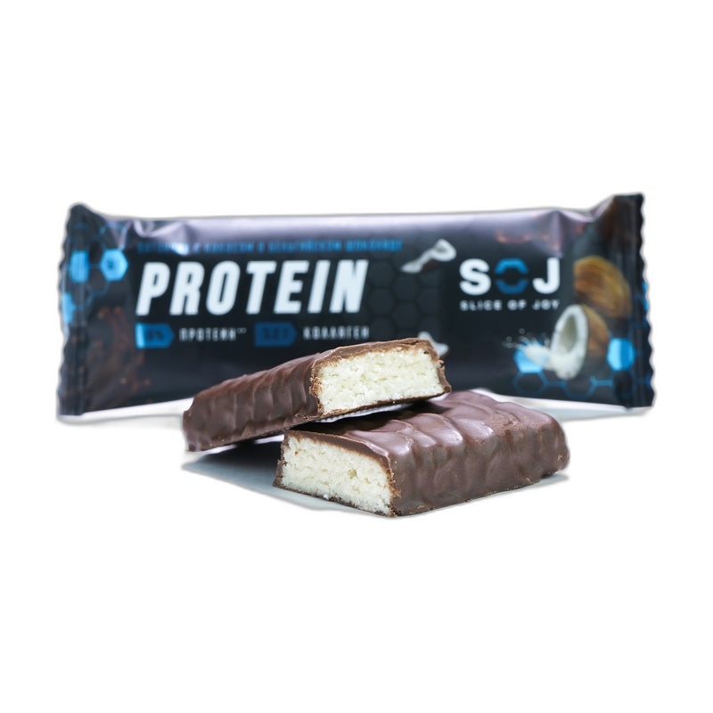 БАТОНЧИК ПРОТЕИНОВЫЙ SOJ PROTEIN КОКОС 50Г