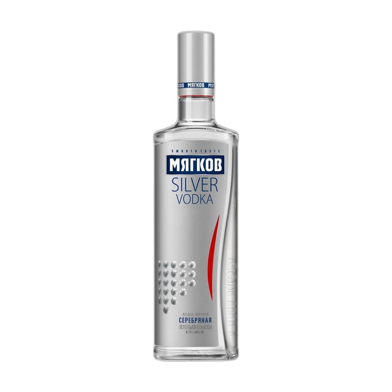 ВОДКА МЯГКОВ SILVER 40% 0,5Л