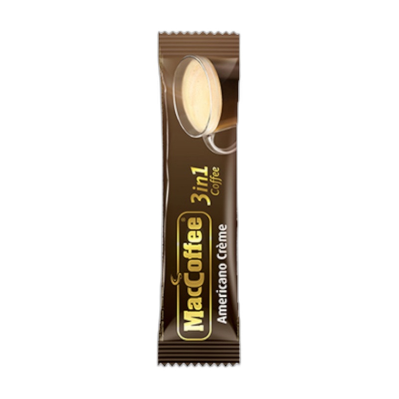КОФЕ MACCOFFEE AMERICANO CRÈME 3В1 18Г СТИК
