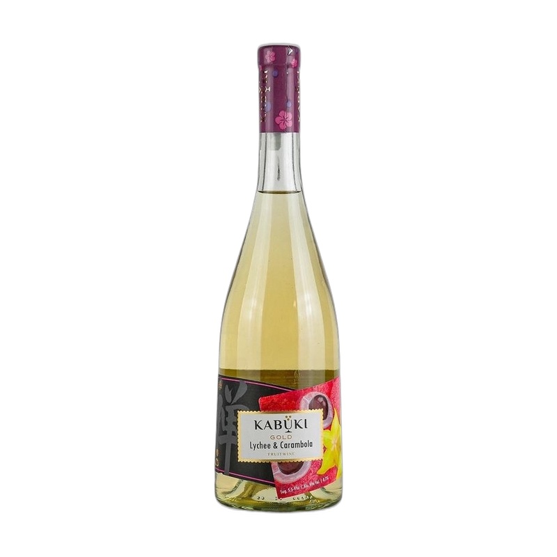 ВИНО KABUKI GOLD LYCHEE CARAMBOLA БЕЛОЕ СЛАДКОЕ 9% 0,75Л МОЛДОВА