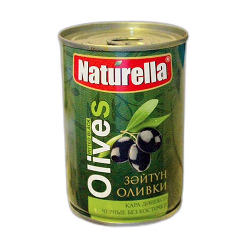 МАСЛИНЫ NATURELLA БЕЗ КОСТОЧКИ 280Г