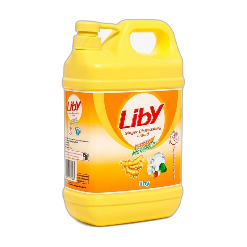 СРЕДСТВО ДЛЯ МЫТЬЯ ПОСУДЫ LIBY ИМБИРЬ 2КГ