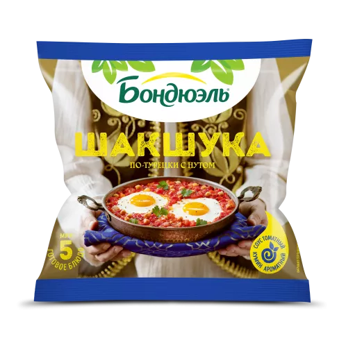 СМЕСЬ ОВОЩНАЯ ЗАМОРОЖЕННАЯ BONDUELLE ШАКШУКА ПО-ТУРЕЦКИ 200Г