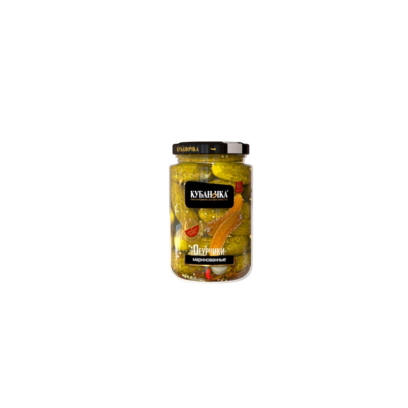 ПЕРЕЦ КУБАНОЧКА ГОРЬКИЙ МАРИНОВАНЫЙ 720Г