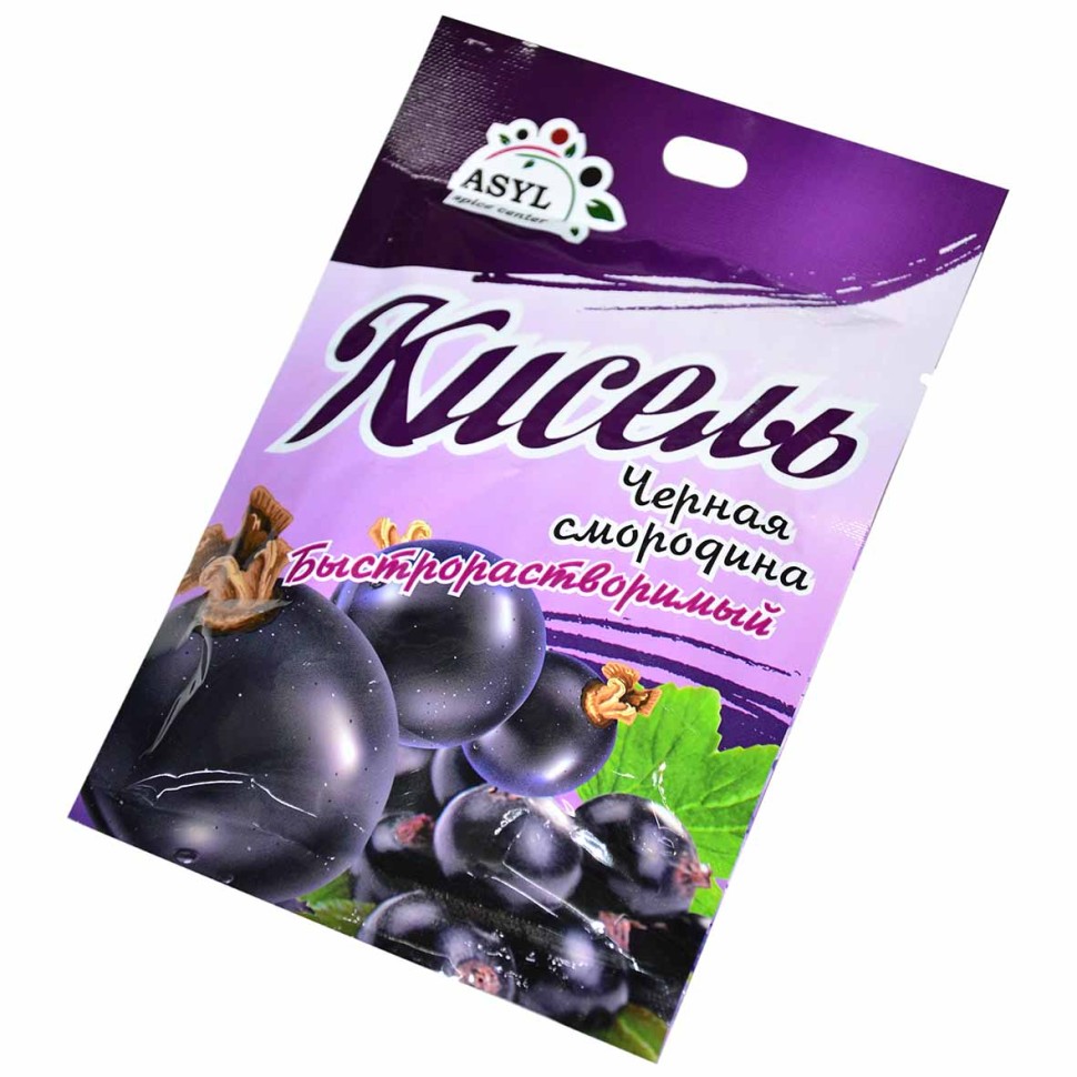 КИСЕЛЬ ASYL БЫСТРОРАСТВОРИМЫЙ ЧЕРНАЯ СМОРОДИНА 90Г
