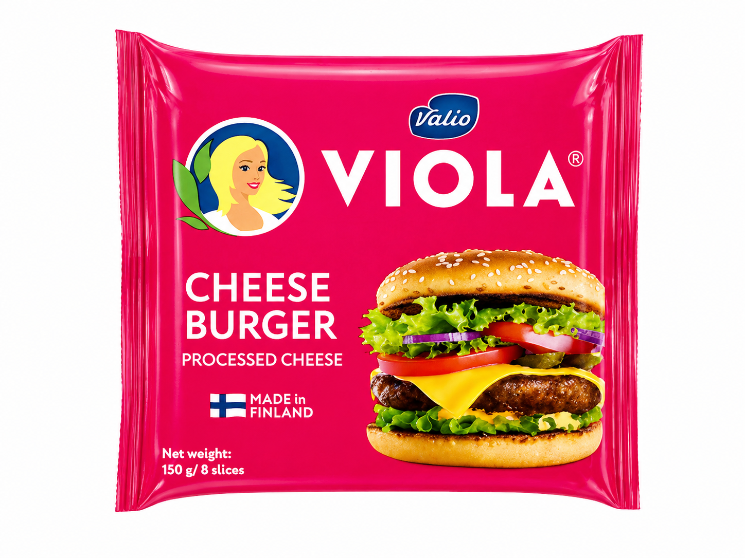 СЫР ПЛАВЛЕНЫЙ VALIO VIOLA ЧИЗБУРГЕР ЛОМТИКИ 150Г