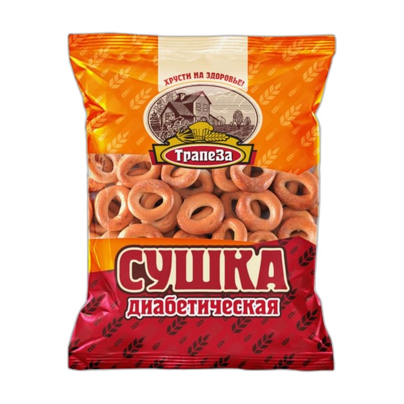 СУШКИ ТРАПЕЗА ДИАБЕТИЧЕСКАЯ 300Г