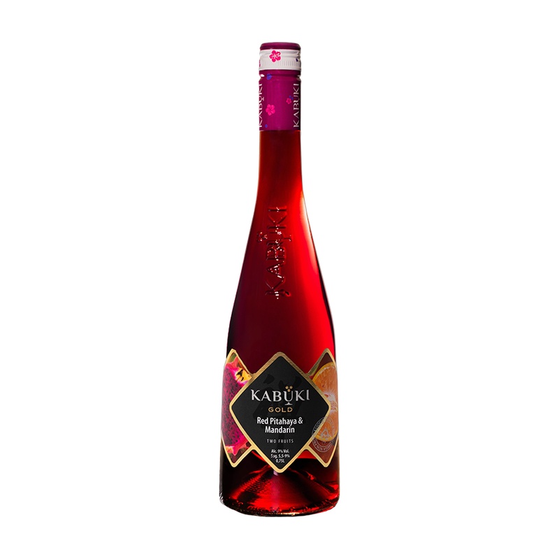 ВИНО KABUKI GOLD RED PITAHAYA MANDARIN КРАСНОЕ СЛАДКОЕ 9% 0,75Л МОЛДОВА