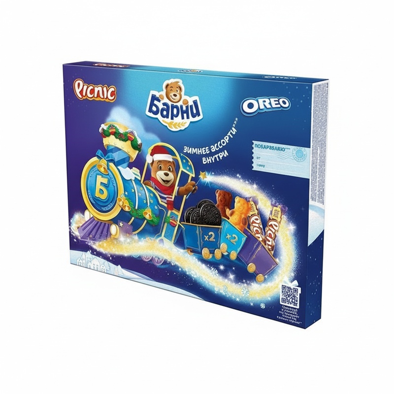 НАБОР ПОДАРОЧНЫЙ БАРНИ OREO PICNIC 272Г