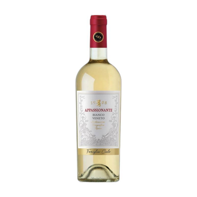 ВИНО CIELO APPASSIONATE BIANCO VENETO БЕЛОЕ СУХОЕ 12,5% 0,75Л ИТАЛИЯ