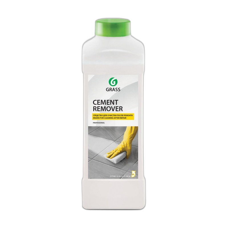 СРЕДСТВО ЧИСТЯЩЕЕ GRASS CEMENT REMOVE ДЛЯ ОЧИСТКИ ПОСЛЕ РЕМОНТА 1Л