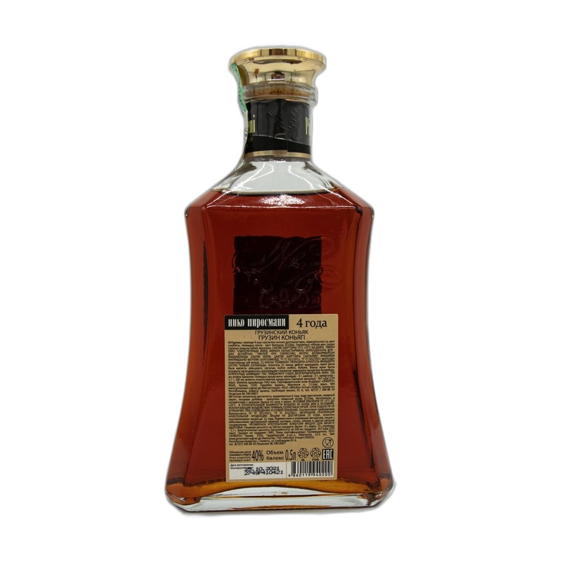 КОНЬЯК NIKO PIROSMANI 4 YO 40% 0,5Л
