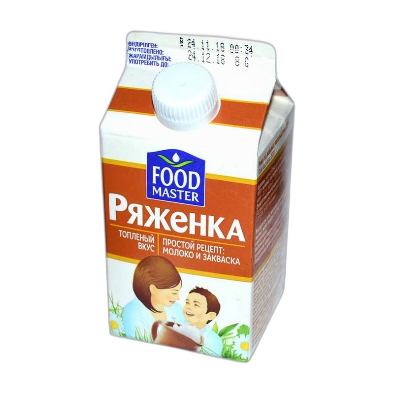 РЯЖЕНКА FOODMASTER 2,5% 500МЛ Т/П
