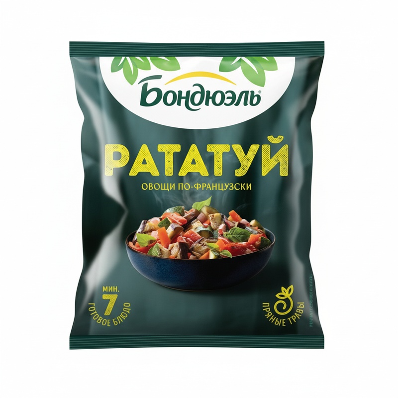 СМЕСЬ ОВОЩНАЯ ЗАМОРОЖЕННАЯ BONDUELLE РАТАТУЙ 400Г