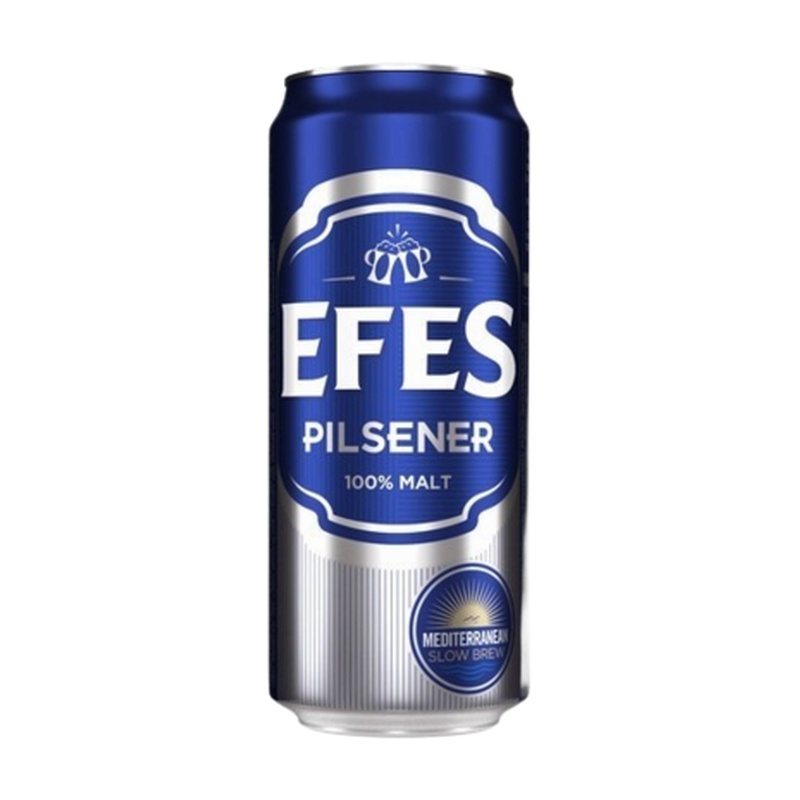 ПИВО EFES PILSENER СВЕТЛОЕ 5% 0,45Л Ж/Б