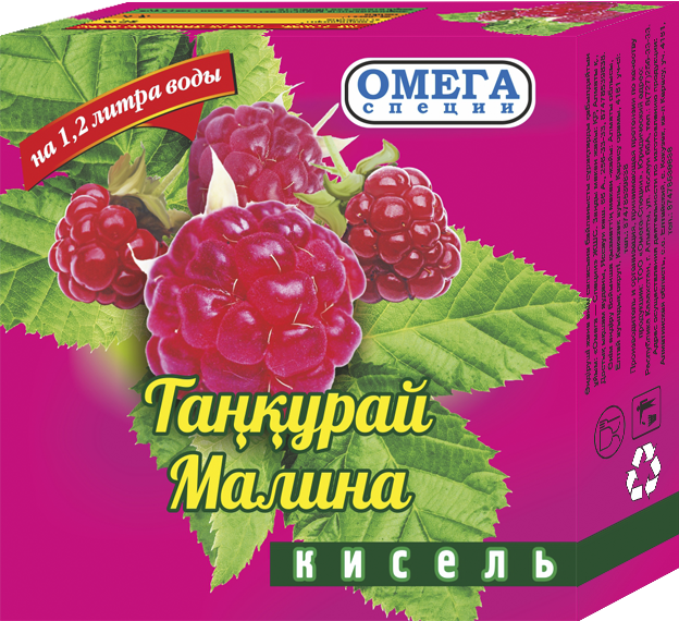 КИСЕЛЬ ОМЕГА МАЛИНА 170Г