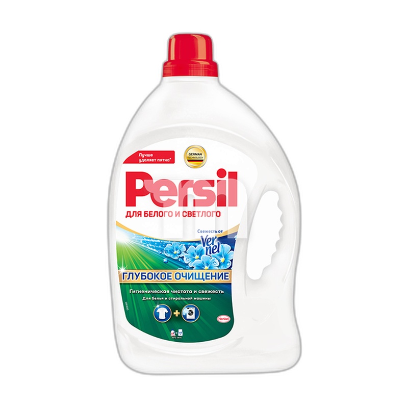 ГЕЛЬ ДЛЯ СТИРКИ PERSIL ДЛЯ БЕЛОГО И СВЕТЛОГО БЕЛЬЯ 2,145Л