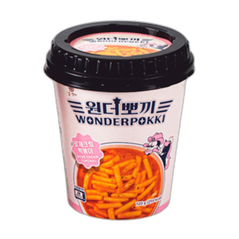 ЛАПША ТОППОКИ WONDERPOKKI РИСОВАЯ ROSE 120Г ЧАШКА
