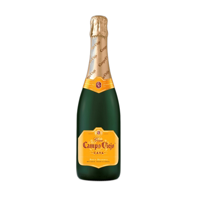 ВИНО ИГРИСТОЕ CAMPO VIEJO БЕЛОЕ СУХОЕ 11,5% 0,75Л ИСПАНИЯ