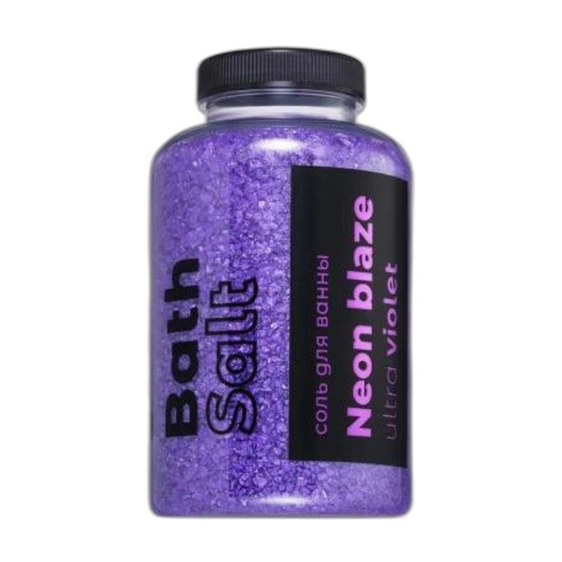 СОЛЬ ДЛЯ ВАННЫ FABRIK COSMETOLOGY NEON BLAZE ULTRA VIOLET 500Г