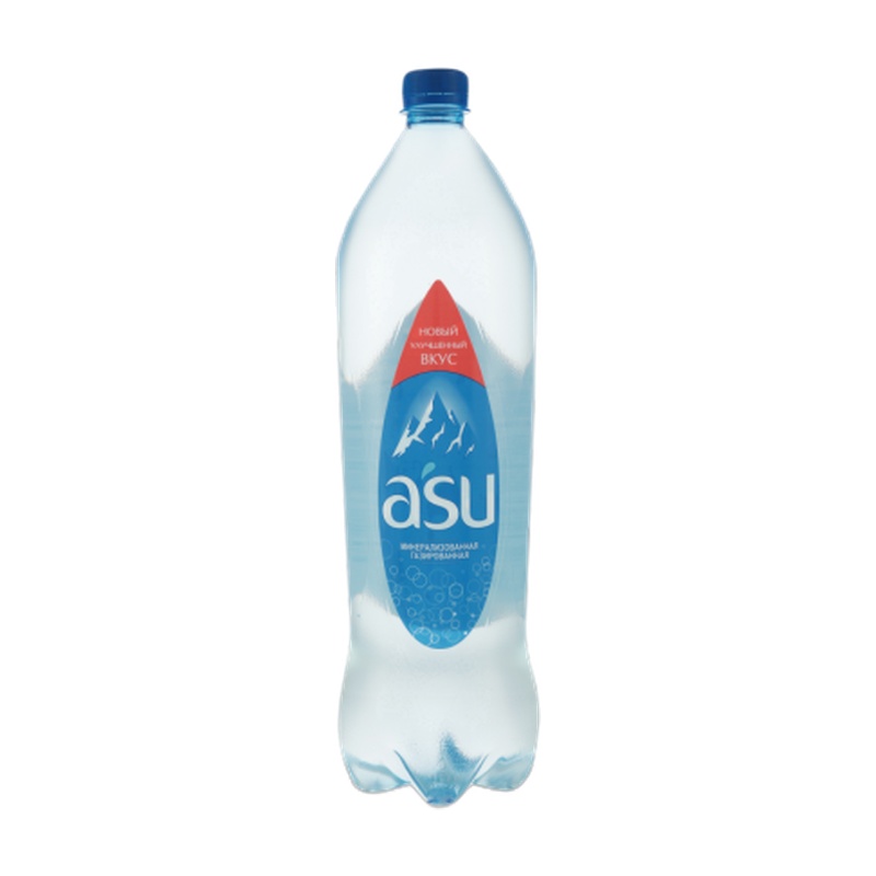 ВОДА ГАЗИРОВАННАЯ ASU 1,5Л ПЭТ