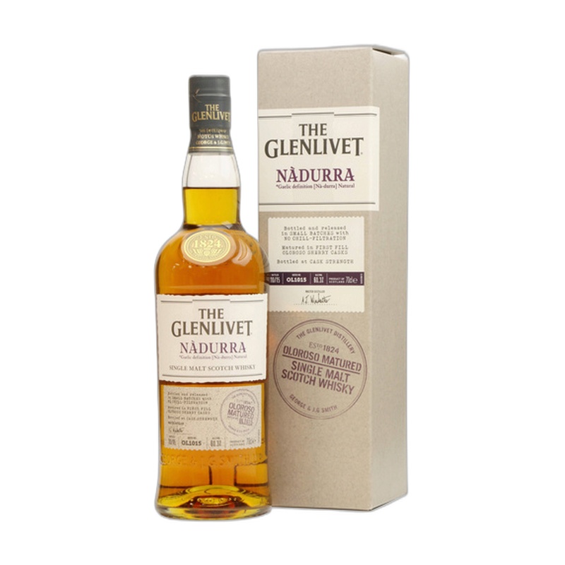 ВИСКИ GLENLIVET NADURRA OLRSO 58,8% 0,7Л