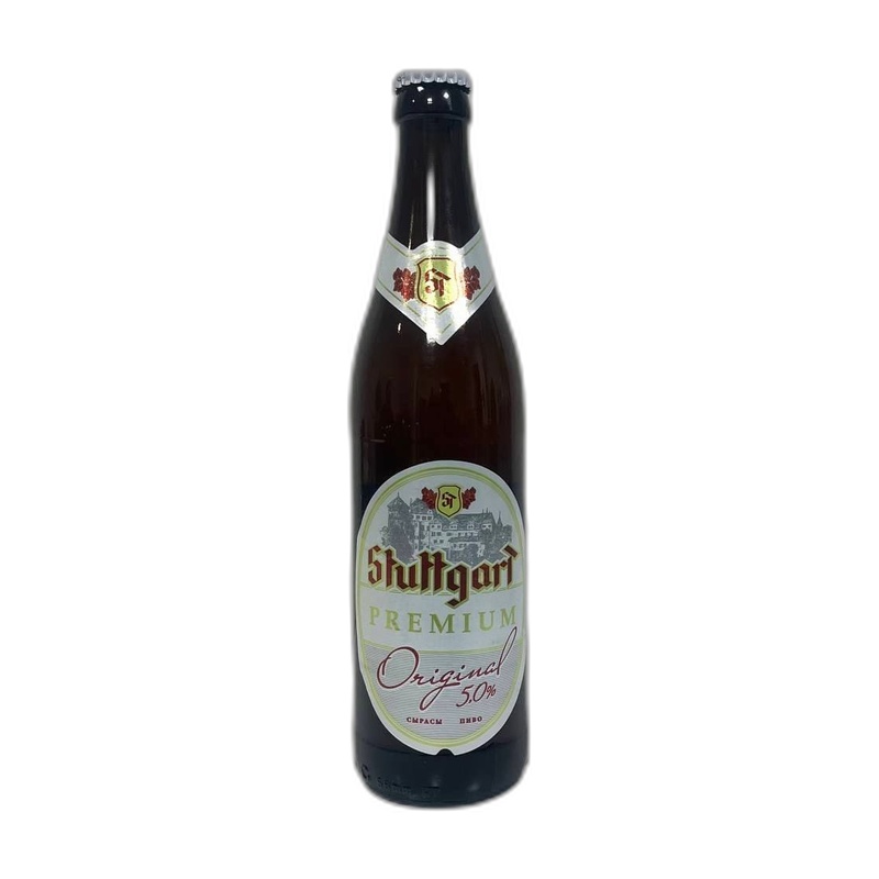 ПИВО STUTTGART PREMIUM 5% 0,45Л СТ/Б