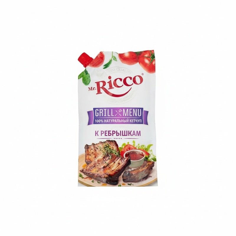 КЕТЧУП MR.RICCO GRILL MENU К РЕБРЫШКАМ 300Г Д/П