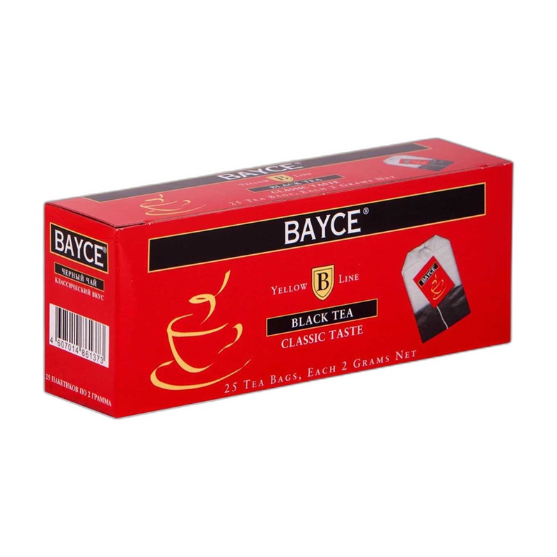 ЧАЙ ЧЕРНЫЙ BAYCE КЛАССИК 25 ПАКЕТИКОВ