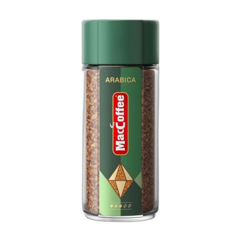 КОФЕ РАСТВОРИМЫЙ MACCOFFEE ARABICA 90Г СТ/Б