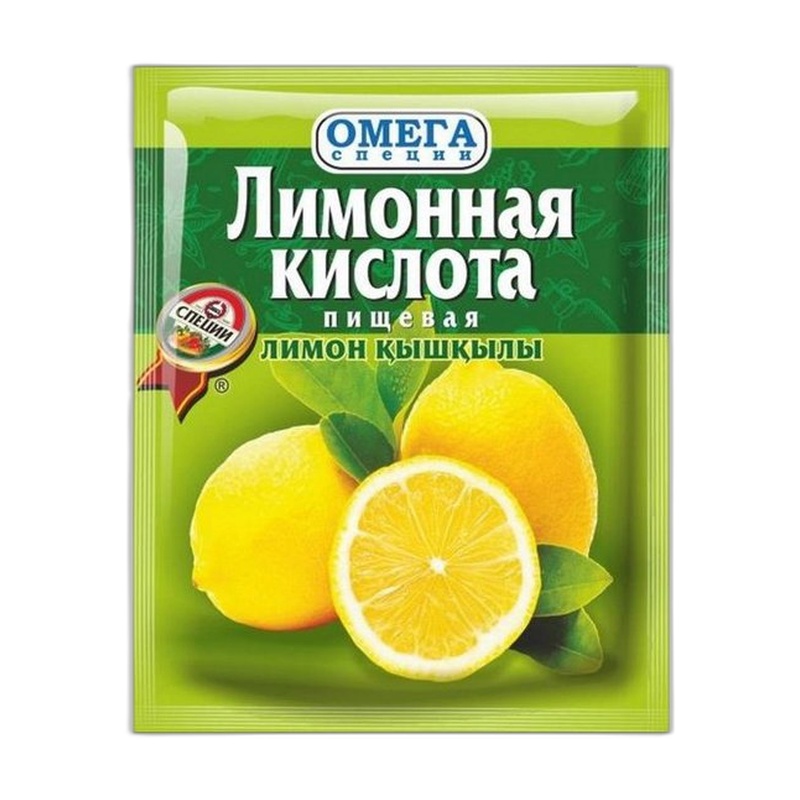 ЛИМОННАЯ КИСЛОТА ОМЕГА 15Г