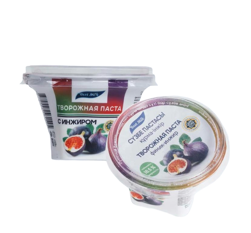 ТВОРОЖНАЯ ПАСТА BEST MILK ИНЖИР 18,5% 160Г