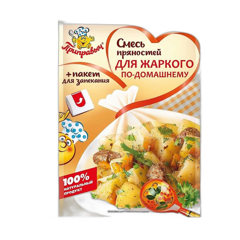 ПРИПРАВА ПРИПРАВЫЧ СМЕСЬ ЖАРКОЕ ПО ДОМАШНЕМУ 30Г